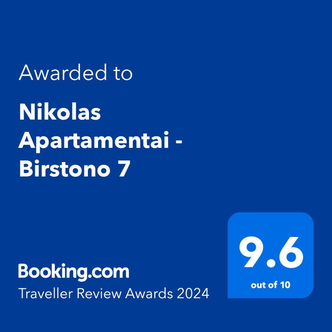 Nikolas Apartamentai - Birstono 7 Друскининкай Екстериор снимка